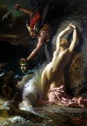 Henri-Pierre Picou Andromeda Chained to a Rock oil painting on canvas